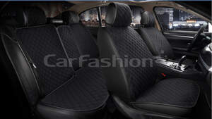 Комплект Накидок «DERBY» черный/черный/серый 22658