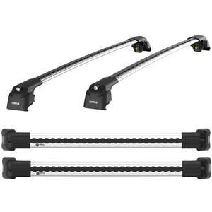 Поперечины TURTLE AIR 2на интегриров.рейлинги EXEED TXL (2020-н.в.)серебристые