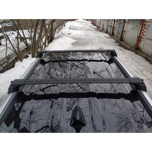 Поперечины TURTLE AIR V2 на интегриров.рейлинги EXEED VX/TLX (2020-н.в.)черные