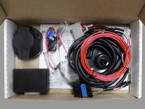 (a) Комплект электрики универсальный (розетка 7-pin + электропроводка 1,9 метра)