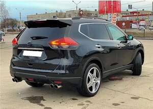 Рейлинги продольные NISSAN X-TRAIL T32 (2015-н.в.) черные