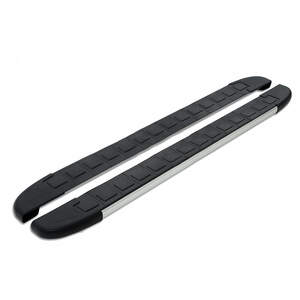 Пороги-подножки DURU 173см для AUDI Q3 (2011-2018) (алюминий+пластик) от ERKUL