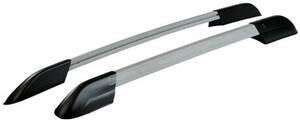 Рейлинги «APS» продольные алюминиевые для LADA НИВА 4Х4 5 дв., серый матовый