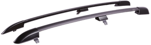 Рейлинги «APS» продольные алюминиевые для MAZDA 3 2003-2009 черные