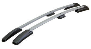 Рейлинги «APS» продольные алюминиевые для MAZDA CX9 (2017- н.в.) серебристые