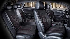 Комплект Накидок «STALKER PLUS» черный/черный/красный 22425