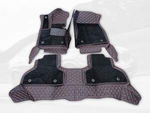 Ковры 5D Модельные «Skoda Kodiag с 2016» черный/красный 70286