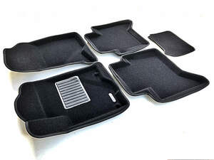 Коврики в салон текстильные Euromat 3D Business TOYOTA Hibusiness (2016-2018), черные (5 шт.)