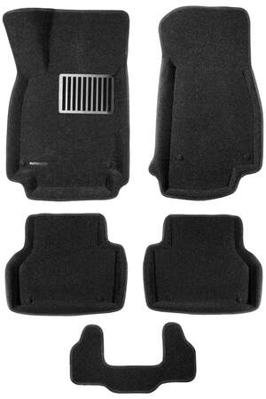 Коврики в салон текстильные Euromat 3D lux AUDI A6 (2019-н.в.)