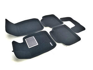 Коврики в салон текстильные Euromat 3D lux BMW 3 (F30) (2010-н.в.) (X-Drive)