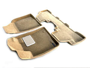 Коврики в салон текстильные Euromat 3D lux LEXUS RX (2009-2014), бежевые (3 шт.)