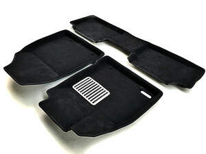 Коврики в салон текстильные Euromat 3D lux LEXUS CT200 (2011-2016), черные (3 шт.)