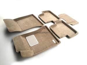 Коврики в салон текстильные Euromat 3D lux SKODA Kodiaq (2017-) (3 ряд) 2