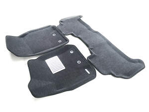 Коврики в салон текстильные Euromat 3D lux TOYOTA LC 200(2012-н.в.) серые