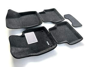 Коврики в салон текстильные Euromat 3D Lux VOLKSWAGEN Tiguan (2008-2015) серые