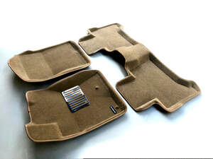 Коврики в салон текстильные Euromat 3D lux LEXUS GX470 (1998-2008), бежевые (5 шт.)