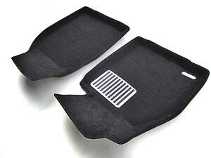 Коврики в салон текстильные Euromat 3D lux PORSCHE Cayman (2015-2018), черные (5 шт.)