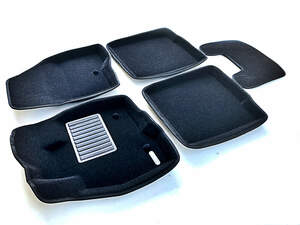 Коврики в салон текстильные Euromat 3D Business FORD Explorer (2011-2018), черные (5 шт.) Коврики в салон текстильные Euromat 3D Business FORD Explorer (2011-2018), черные (5 шт.)