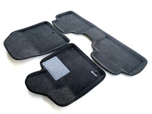 Коврики в салон текстильные Euromat 3D Business для HYUNDAI Santa Fe (2018-) серые Коврики в салон текстильные Euromat 3D Business для HYUNDAI Santa Fe (2018-) серые