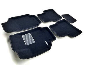 Коврики в салон текстильные Euromat 3D Business HYUNDAI Creta (2016-2017), черные (5 шт.) Коврики в салон текстильные Euromat 3D Business HYUNDAI Creta (2016-2017), черные (5 шт.)