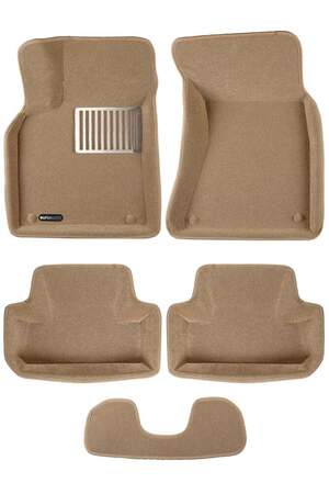 Коврики в салон текстильные Euromat 3D lux AUDI Q5 (2008-2017), бежевые (5 шт.) Коврики в салон текстильные Euromat 3D lux AUDI Q5 (2008-2017), бежевые (5 шт.)