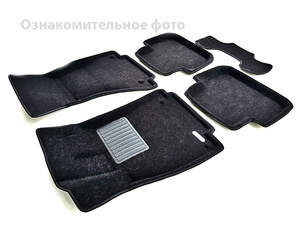 Коврики в салон текстильные Euromat 3D Business NISSAN X-Trail Т31 (2007-2014), черные (5 шт.) Коврики в салон текстильные Euromat 3D Business NISSAN X-Trail Т31 (2007-2014), черные (5 шт.)