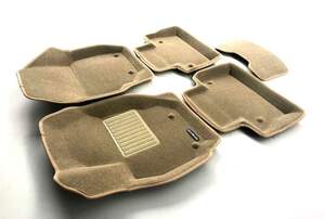 Коврики в салон текстильные Euromat 3D Business VOLVO XC 90 (2002-2014), бежевые (5 шт.) Коврики в салон текстильные Euromat 3D Business VOLVO XC 90 (2002-2014), бежевые (5 шт.)