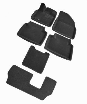 Коврики в салон текстильные Euromat 3D Business для EXEED VX (2019-) (3-ряд) Коврики в салон текстильные Euromat 3D Business для EXEED VX (2019-) (3-ряд)