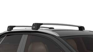 Багажные поперечины Скаут-2 (Scout-2) для AUDI Q5 SUV 5дв 2008-2016 на интегрированные рейлинги 120кг нагрузка