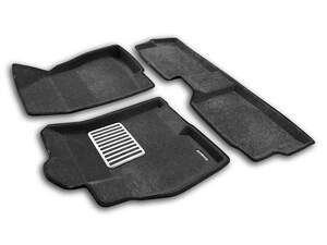 Коврики салона текстильные Euromat 3D lux CHERY Tiggo 7 PRO (2019-) серые C3 Коврики салона текстильные Euromat 3D lux CHERY Tiggo 7 PRO (2019-) серые C3