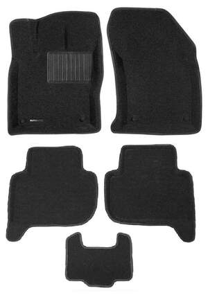 Коврики салона текстильные Euromat 3D lux VGV U70 PRO (2024-) (+ 3-ряд) C5 Коврики салона текстильные Euromat 3D lux VGV U70 PRO (2024-) (+ 3-ряд) C5