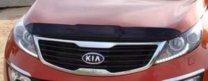 Дефлектор для капота (отбойник) KIA CEE`D I (2009-2012) Дефлектор для капота (отбойник) KIA CEE`D I (2009-2012)