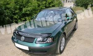 Дефлектор для капота (отбойник) VW PASSAT B5 (1997-2000) «VIP-TUNING»