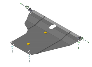 Защита MOTODOR двигателя, КПП Geely Emgrand EC7 2011- Седан Защита MOTODOR двигателя, КПП Geely Emgrand EC7 2011- Седан