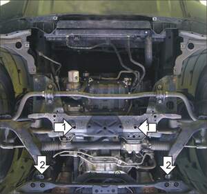 Защита MOTODOR гидроусилителя руля Infiniti FX 35/45 2002-2014 Внедорожник Защита MOTODOR гидроусилителя руля Infiniti FX 35/45 2002-2014 Внедорожник