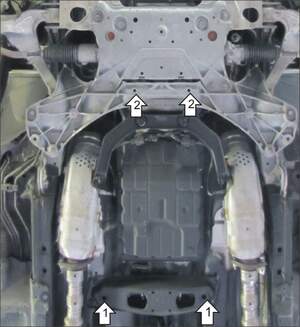 Защита MOTODOR КПП Infiniti G 25 2010-2012 Седан Защита MOTODOR КПП Infiniti G 25 2010-2012 Седан