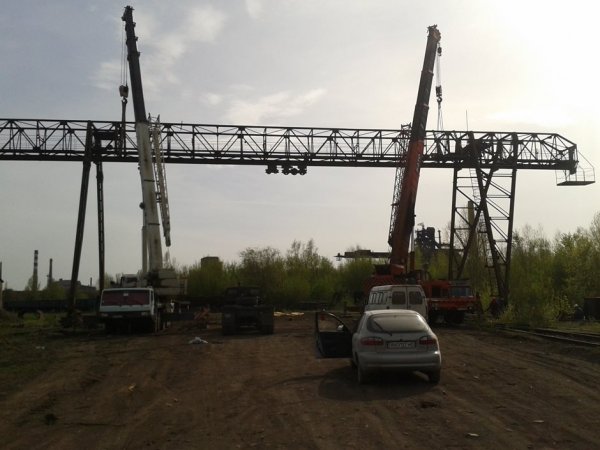 Ремонт козловых кранов. Ремонт козловых кранов.