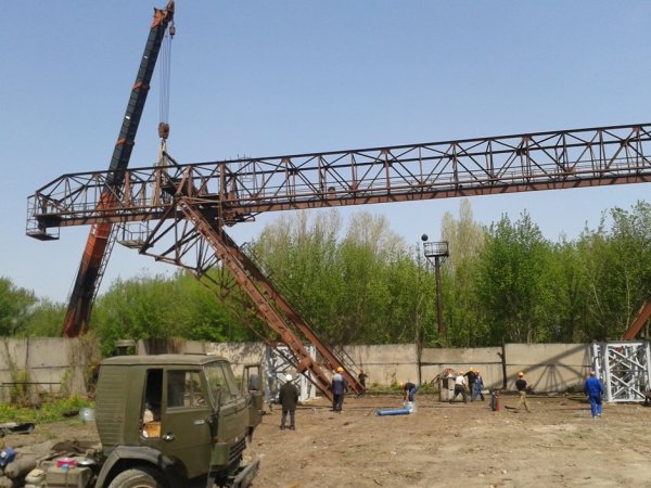 Ремонт козловых кранов. Ремонт козловых кранов.
