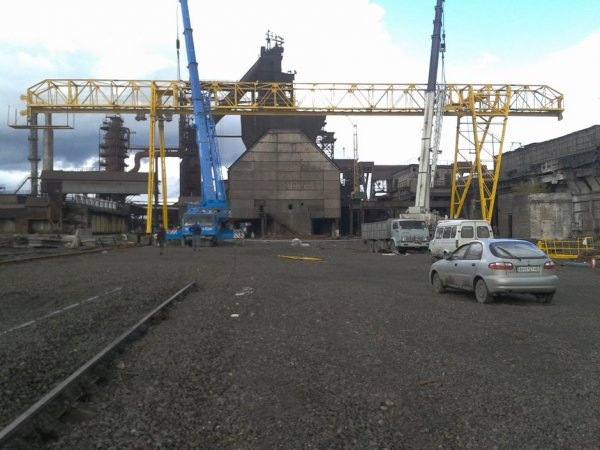 Ремонт козловых кранов. Ремонт козловых кранов.