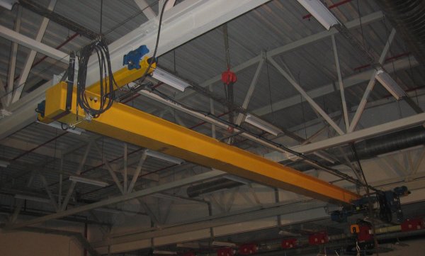Ремонт мостовых кранов.