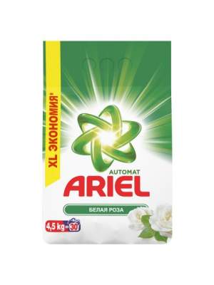 Стиральный порошок Белая роза 4.5 кг, Ariel